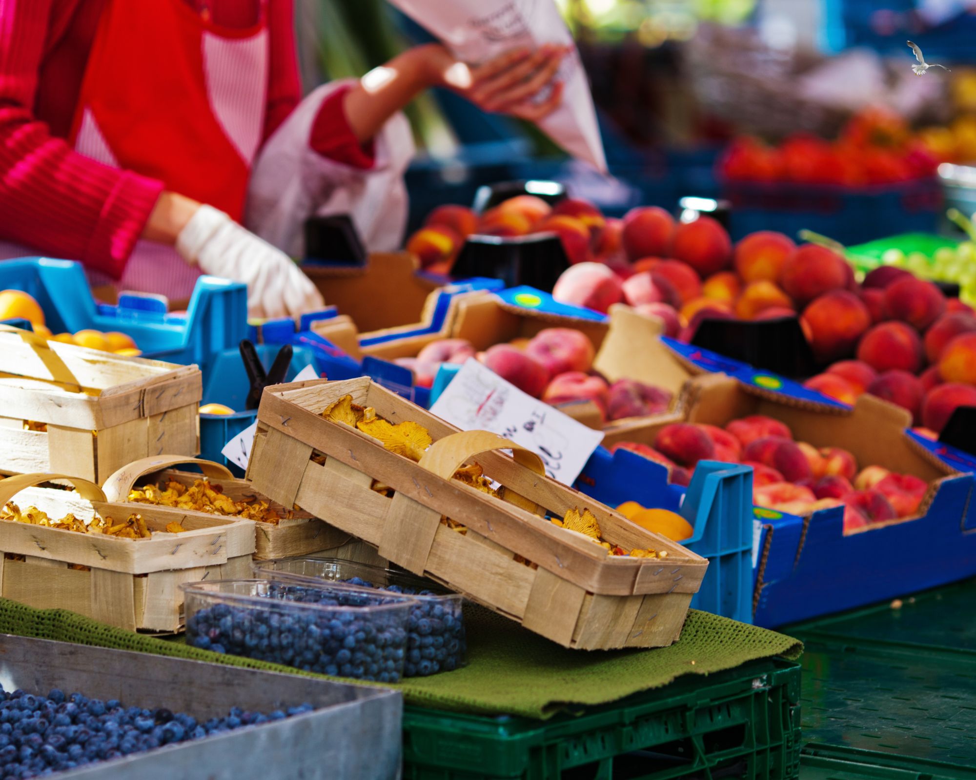 Wochenmarkt in Nuxis